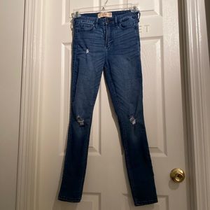 HOLLISTER high rise super skinny Jean